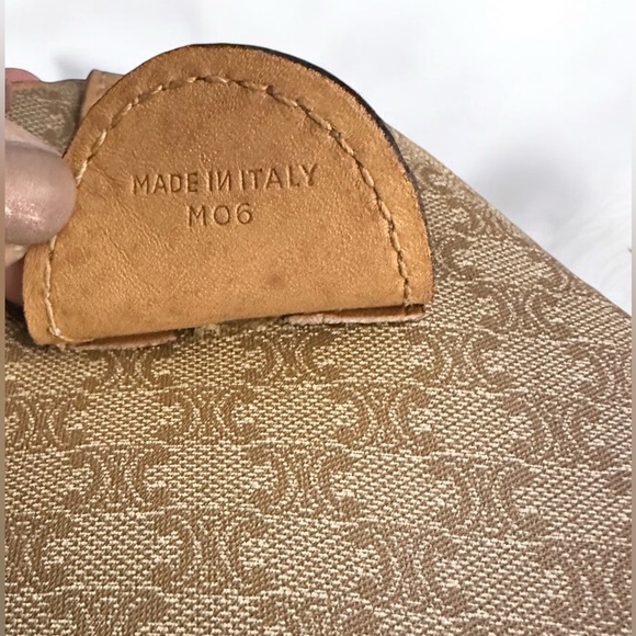 Celine champagne Macadem Triomphe Boston Mini Bag - Picture 7 of 16